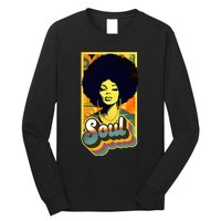 70s Funk Afro Soul Long Sleeve Shirt