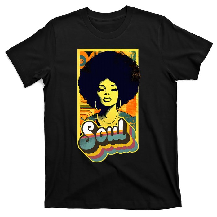 70s Funk Afro Soul T-Shirt