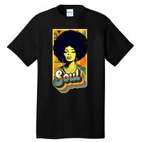 70s Funk Afro Soul Tall T-Shirt