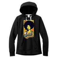 70s Funk Afro Soul Women's Fleece Hoodie