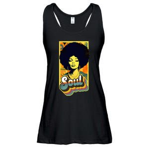 70s Funk Afro Soul Ladies Essential Flowy Tank