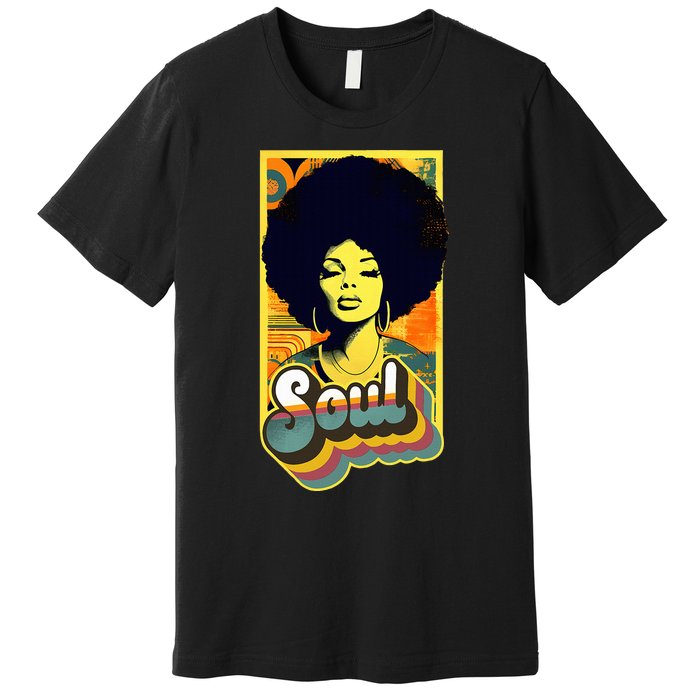 70s Funk Afro Soul Premium T-Shirt