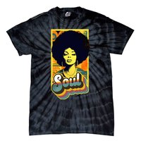 70s Funk Afro Soul Tie-Dye T-Shirt