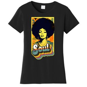 70s Funk Afro Soul Women's T-Shirt