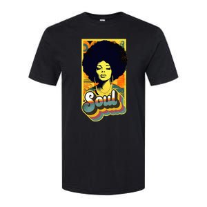 70s Funk Afro Soul Softstyle CVC T-Shirt