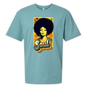 70s Funk Afro Soul Sueded Cloud Jersey T-Shirt