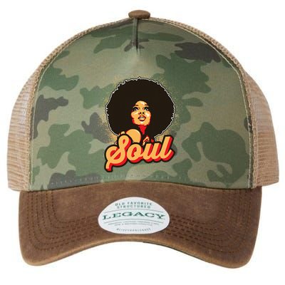 70s Funk Afro Soul Retro Vintage Legacy Tie Dye Trucker Hat