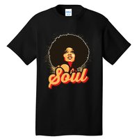 70s Funk Afro Soul Retro Vintage Tall T-Shirt