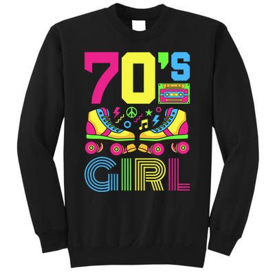 70s Girl 1970s Fashion Theme Party Outfit Seventies Costume Sweatshirt