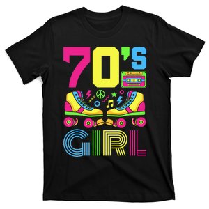 70s Girl 1970s Fashion Theme Party Outfit Seventies Costume T-Shirt