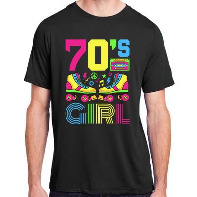 70s Girl 1970s Fashion Theme Party Outfit Seventies Costume Adult ChromaSoft Performance T-Shirt