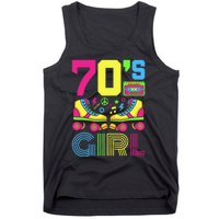 70s Girl 1970s Fashion Theme Party Outfit Seventies Costume Tank Top