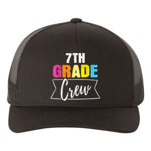 7th Grade Kindergarten Crew 1st Day Of School Teacher Gift Yupoong Adult 5-Panel Trucker Hat