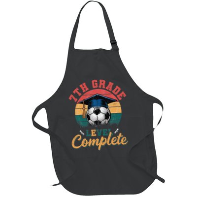7th Grade Level Complete Soccer Girl Last Day Of School Apron