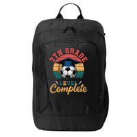 7th Grade Level Complete Soccer Girl Last Day Of School City Backpack