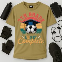 7th Grade Level Complete Soccer Girl Last Day Of School Performance Shirt