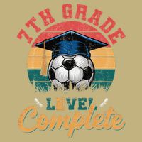 7th Grade Level Complete Soccer Girl Last Day Of School Performance Shirt