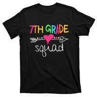 7th Grade Squad Seventh Teacher Student Team Back To School T-Shirt