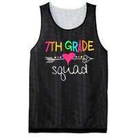 7th Grade Squad Seventh Teacher Student Team Back To School Mesh Reversible Basketball Jersey Tank