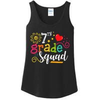 7th Grade Squad Student Teacher Gift Back To School Ladies Essential Tank