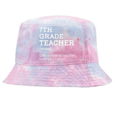 7th Grade Teacher Back To School Idea For Seventh Grade Teacher Gift Tie-Dyed Bucket Hat