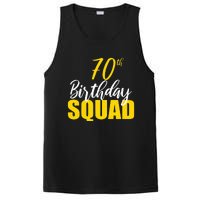 70th Happy Birthday Squad Party Bday Family Group Reunion PosiCharge Competitor Tank