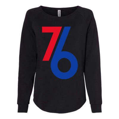 76s Logo Womens California Wash Sweatshirt