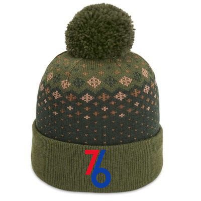 76s Logo The Baniff Cuffed Pom Beanie