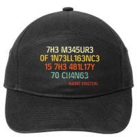 7H3 M345UR3 0F 1N73LL163NC3 15 7H3 481L17Y 70 CH4N63 7-Panel Snapback Hat