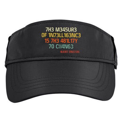 7H3 M345UR3 0F 1N73LL163NC3 15 7H3 481L17Y 70 CH4N63 Adult Drive Performance Visor
