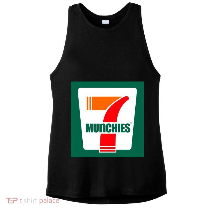 7 Munchies Ladies PosiCharge Tri-Blend Wicking Tank