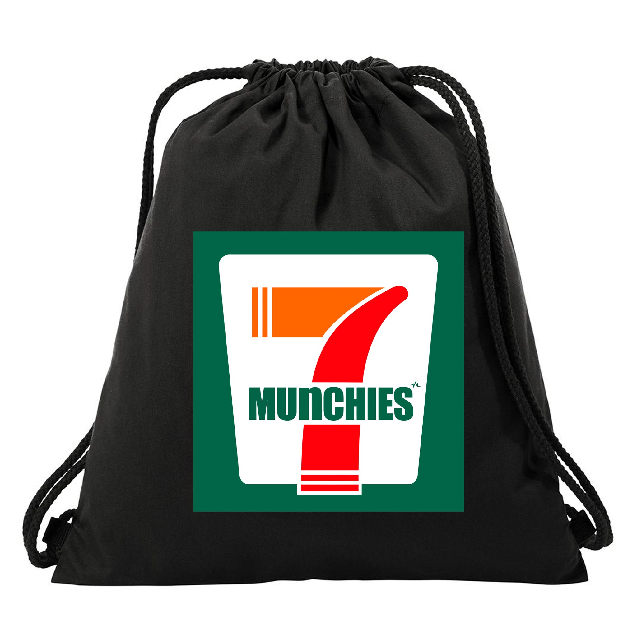 7 Munchies Drawstring Bag