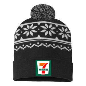 7 Munchies USA-Made Snowflake Beanie