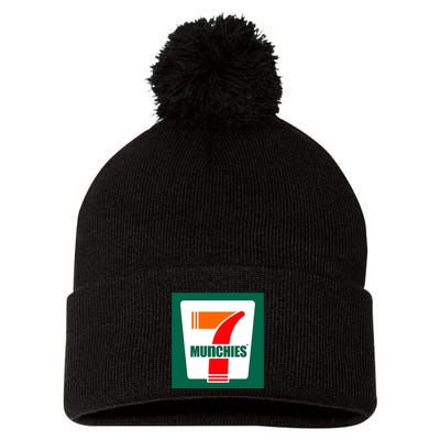 7 Munchies Pom Pom 12in Knit Beanie