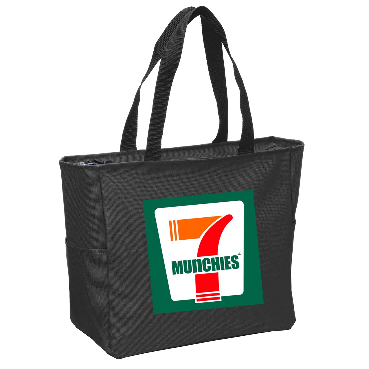 7 Munchies Zip Tote Bag