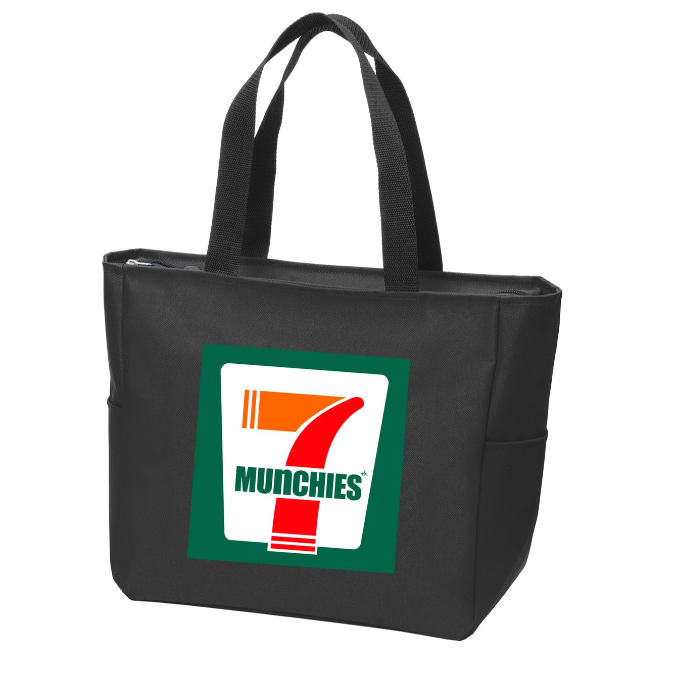 7 Munchies Zip Tote Bag