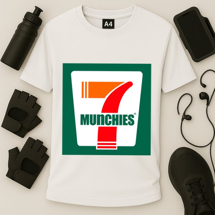 7 Munchies Cooling Performance Crew T-Shirt