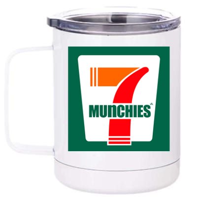 7 Munchies 12 oz Stainless Steel Tumbler Cup