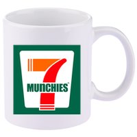 7 Munchies 11oz C Handle Ceramic Mug