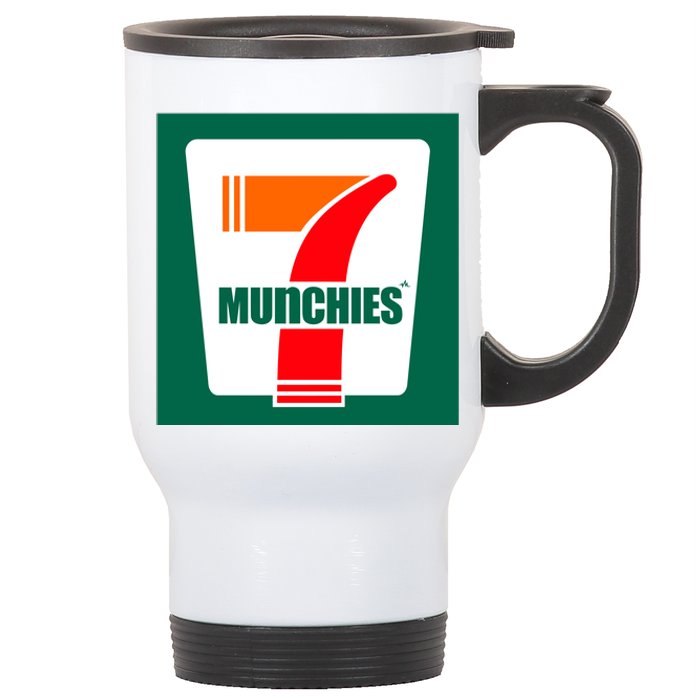 7 Munchies Stainless Steel Travel Mug