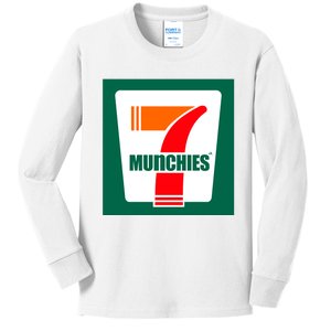 7 Munchies Kids Long Sleeve Shirt