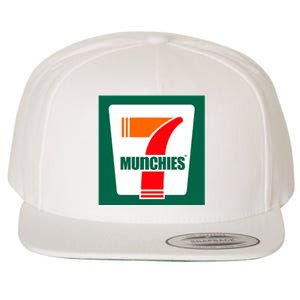 7 Munchies Wool Snapback Cap