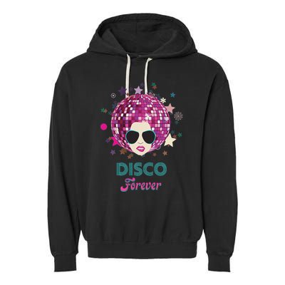 70s Music Disco Forever Costume Garment-Dyed Fleece Hoodie