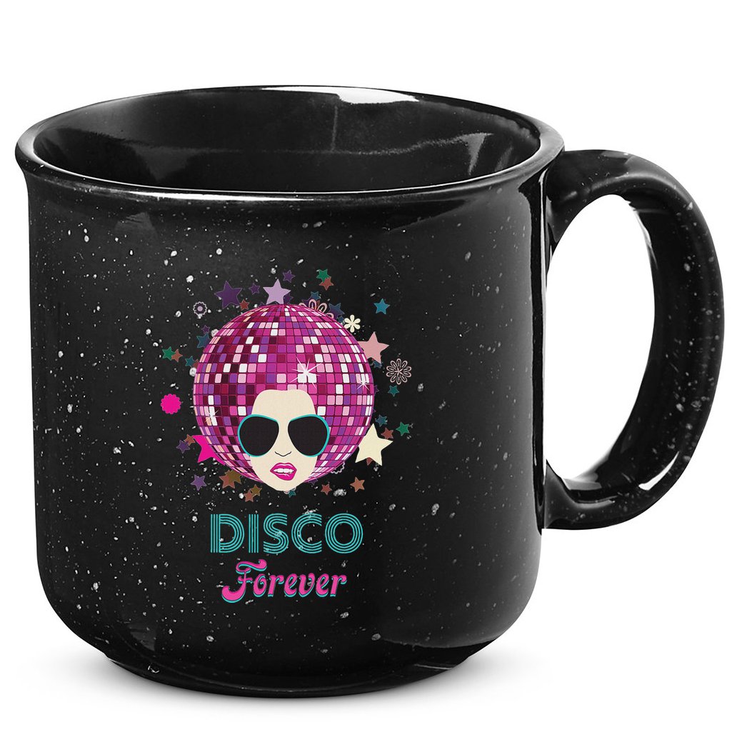 70s Music Disco Forever Costume 15oz Campfire Ceramic Mug