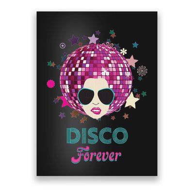 70s Music Disco Forever Costume Poster