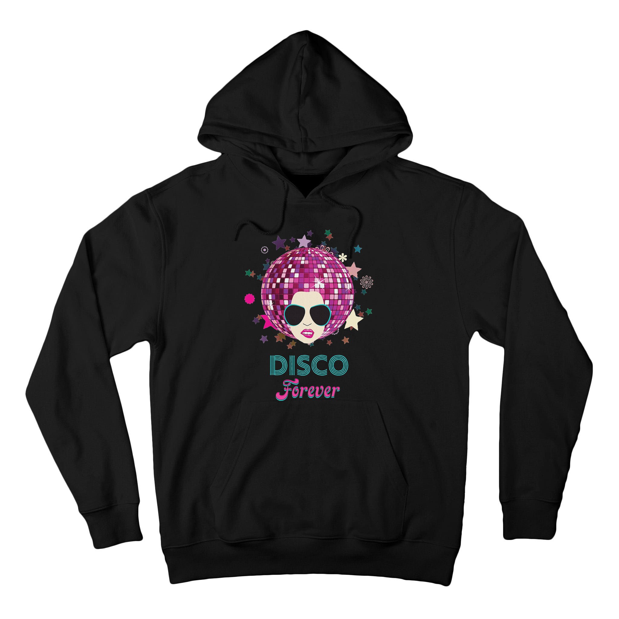 70s Music Disco Forever Costume Tall Hoodie