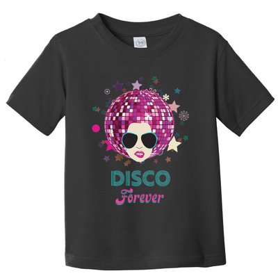 70s Music Disco Forever Costume Toddler T-Shirt