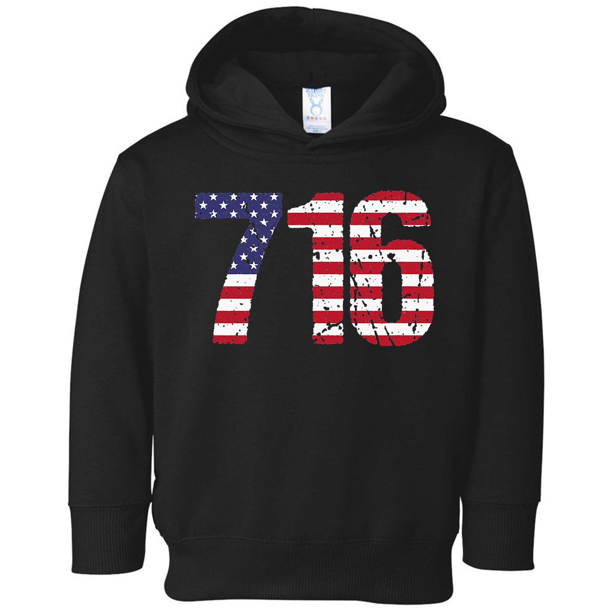 716 New York Area Code Toddler Hoodie
