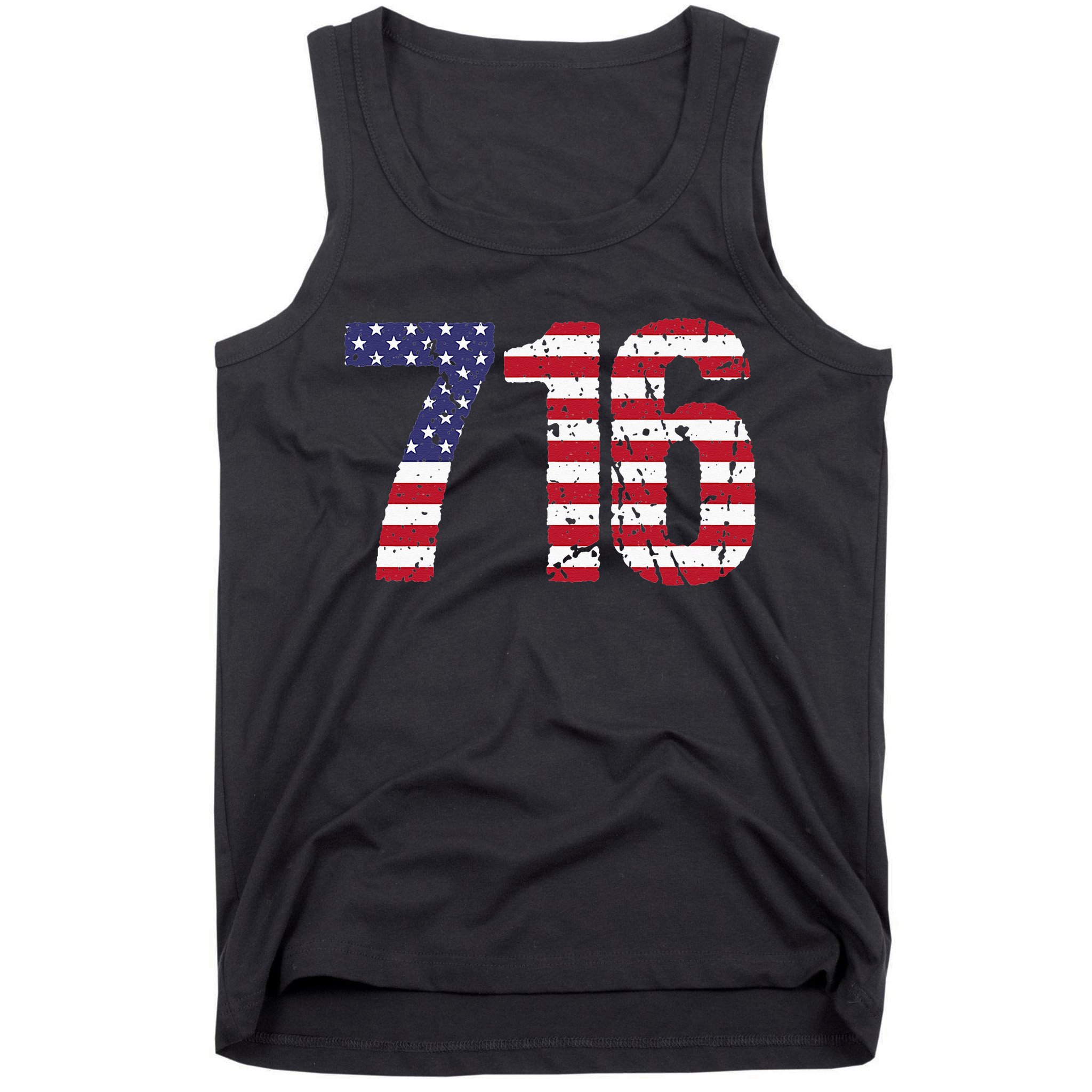 716 New York Area Code Tank Top