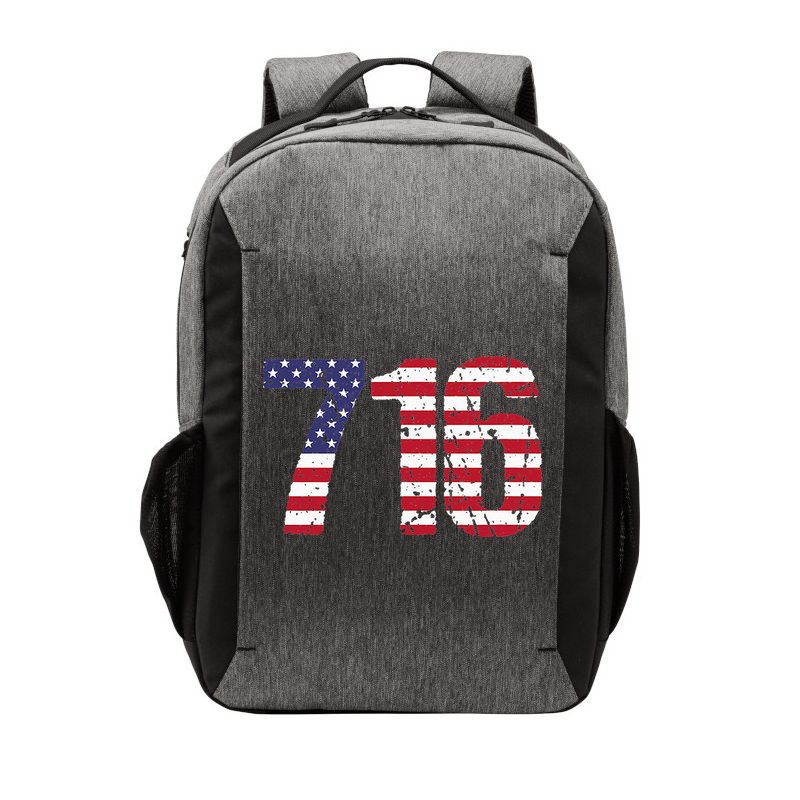716 New York Area Code Vector Backpack